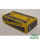 Peters Rustless Police Match Box for 38 Special Wad-Cutter Ammunition - Empty